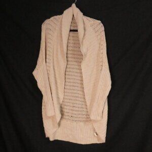 FW COLLECTION | small | Beige Open Front Oversized Cardigan